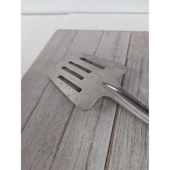 Stainless Steel 13” Slotted Spatula Solid Stainless Steel - Picture 5 of 6